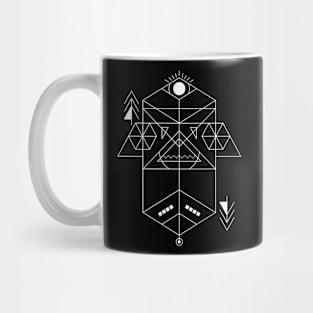 Sacred Geometry Prism Mug